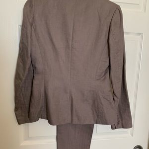 Two piece pants suit professional lock for the office.